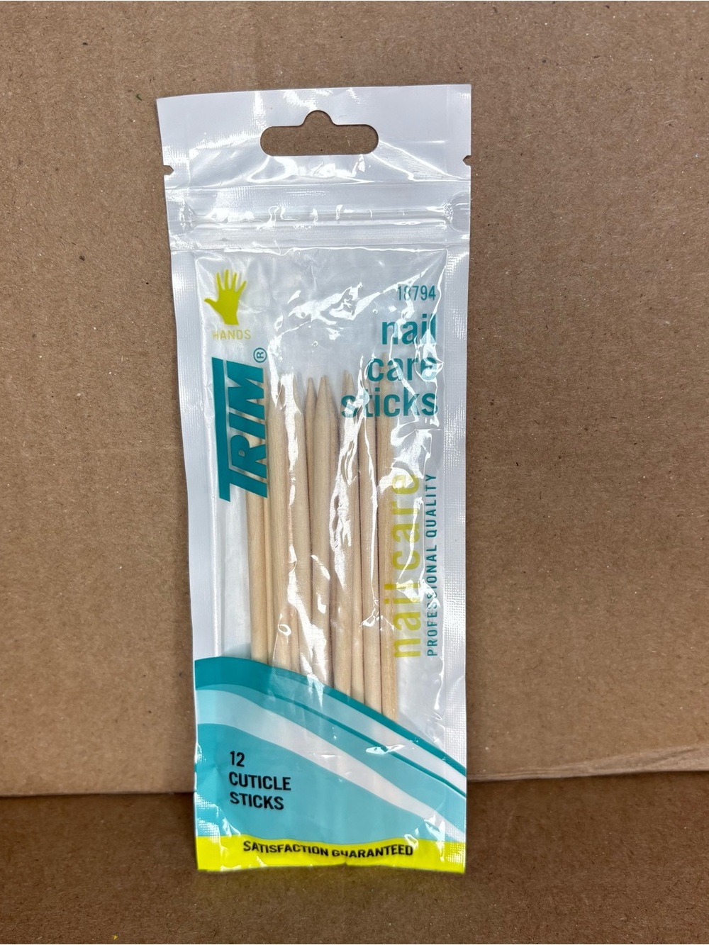 NWT Trim 12 Cuticle Nail Care Professional Quality Sticks
